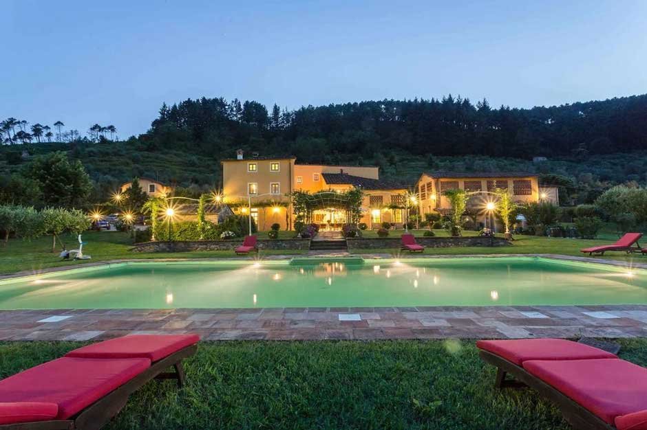 A private villa in Tuscany