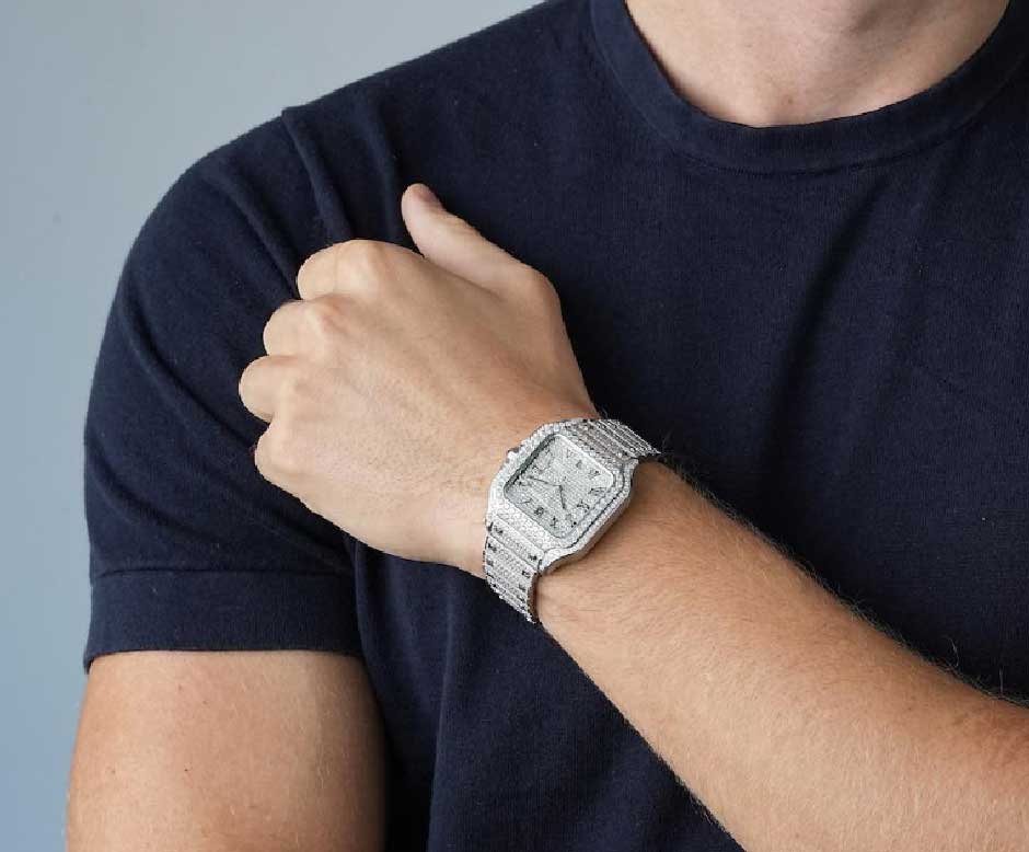 Moissanite Watch Men's: A Brilliant Revolution in Timekeeping
