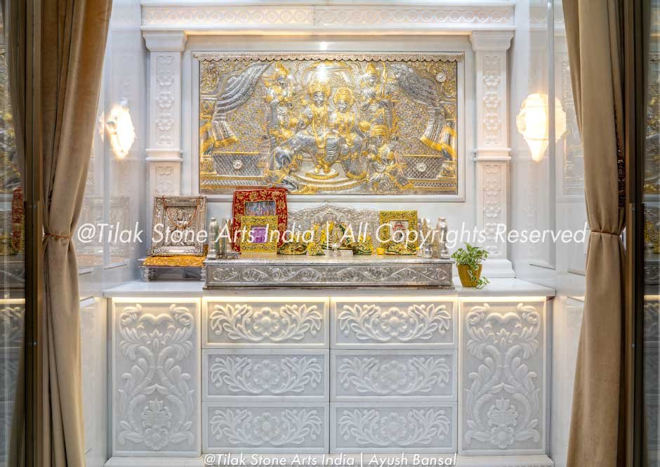Temple marble design