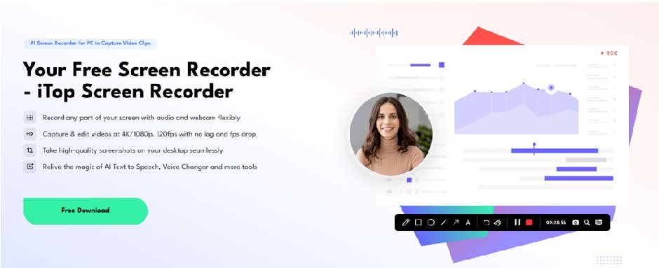 iTop Screen Recorder Screen Recorder: