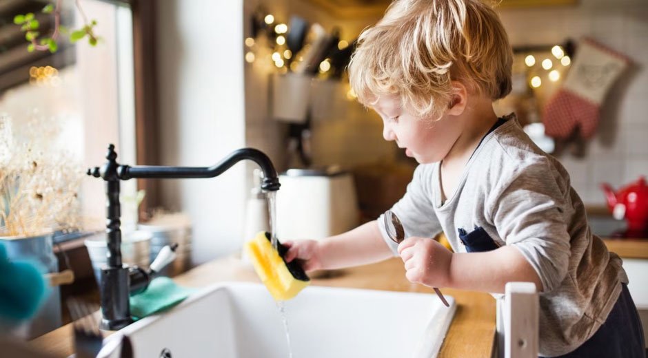 Why You Should Let Your Kids Help with the Dishes