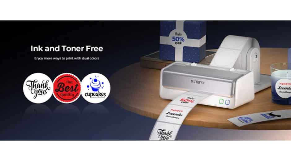 Print Instantly, Stick Perfectly: Munbyn Bluetooth Sticker Printers