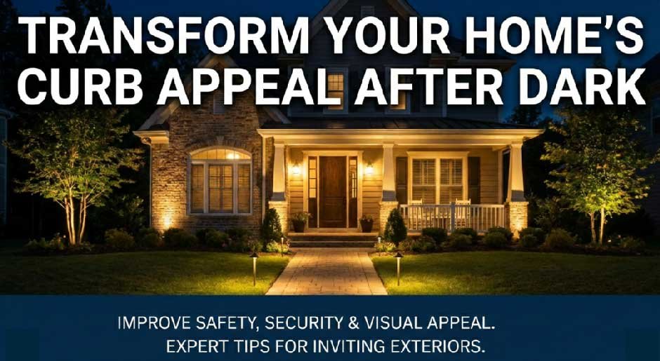 Transform Your Home's Curb Appeal After Dark