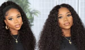 Half-Up Hairstyles with 360 Wig