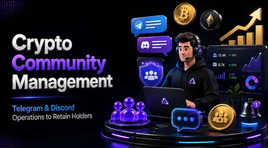 Crypto Community Management: Telegram & Discord Operations to Retain Holders